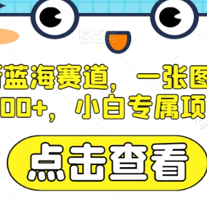 AI赛道蓝海低成本副业项目介绍 小白操作图片类玩法可日入300+-雨叶虚拟资源网