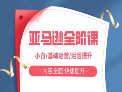 亚马逊运营全阶课 小白入门到高阶能力提升系统教程