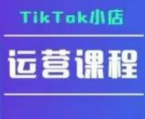TikTok小店运营实操课 含全流程操作与常见疑难问题答疑-雨叶虚拟资源网