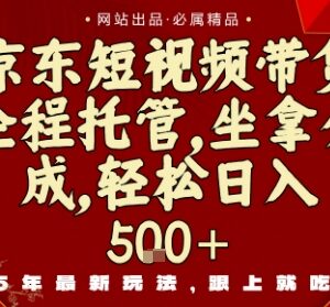 京东短视频带货零门槛新玩法 无需剪辑选品新手可快速上手-雨叶虚拟资源网