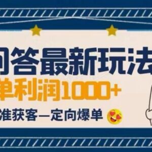 百度问答结合百家号短视频新玩法 垂直领域精准获客爆单思路解析-雨叶虚拟资源网