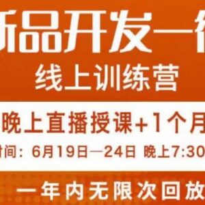 南掌柜电商新品微创新课程 6天掌握方法搭建产品竞争护城河-雨叶虚拟资源网