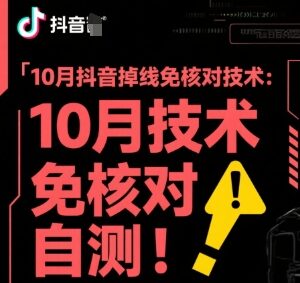 2024年10月抖音掉线免核对技术分享 效果不保证需自行测试-雨叶虚拟资源网