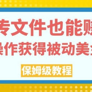 上传文件赚美金保姆级教程 靠下载量获被动收入操作全指南-雨叶虚拟资源网