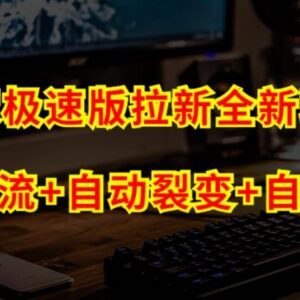 百度极速版拉新自动玩法 引流裂变变现全流程操作指南-雨叶虚拟资源网