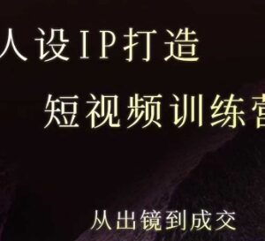 最新5天短视频强人设IP打造训练营 从出镜运营到变现成交全攻略-雨叶虚拟资源网