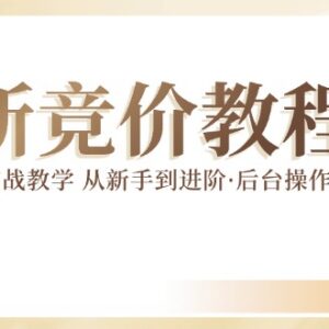 竞价投放实战教程 从新手入门到进阶全流程操作与优化教学-雨叶虚拟资源网