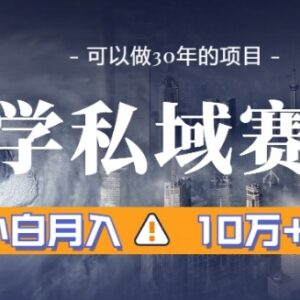 国学私域赛道实操玩法拆解 小白可落地引流转化全流程指南-雨叶虚拟资源网