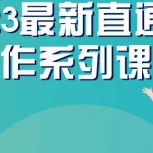 2023云创一方直通车操作系列课 新手全流程实操技巧详解-雨叶虚拟资源网