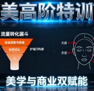 0到1000万业绩医美高阶特训营 美学商业双赋能系统课程-雨叶虚拟资源网