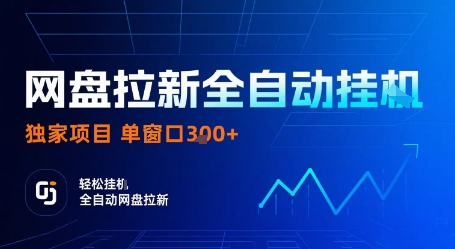 网盘拉新全自动脚本项目玩法揭秘 单窗口收益及操作逻辑详解