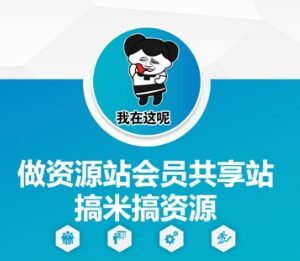 如何搭建运营资源会员共享站 低成本实现资源整合与盈利-雨叶虚拟资源网