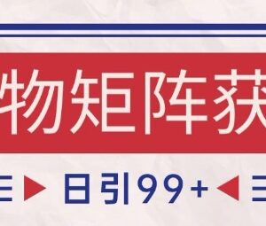 小红书抖音宠物赛道引流获客 自动矩阵玩法日引200+实操攻略-雨叶虚拟资源网