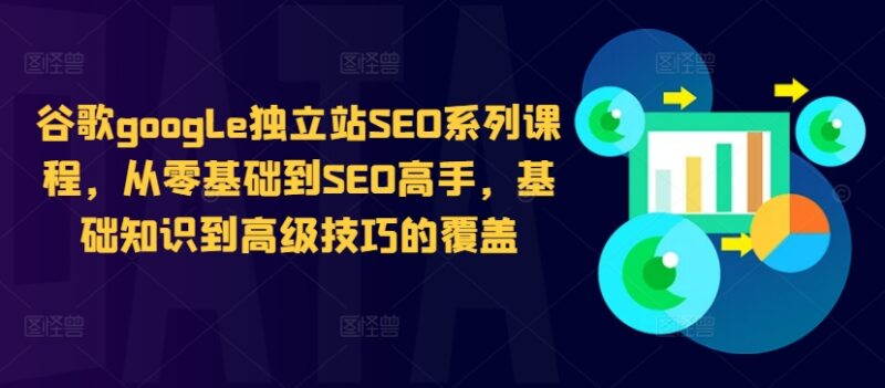 谷歌独立站SEO系列课程 零基础到高手全模块知识点全覆盖