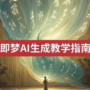 2025即梦AI文生视频/图生视频教程 零基础免费实操入门指南-雨叶虚拟资源网