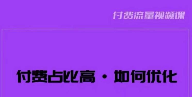 付费占比过高如何优化？从原因到实操的全流程解决方法