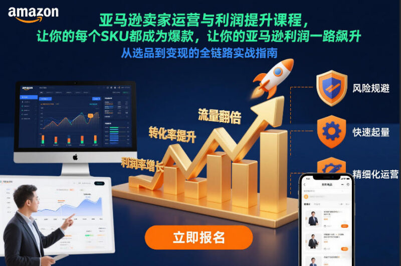 2025年12月新版亚马逊运营课程 助力打造爆款提升店铺利润