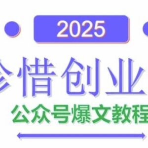 2025 AI公众号爆文创作变现教程 含创作指令及运营全流程技巧-雨叶虚拟资源网