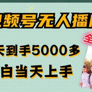 2024视频号无人播剧无违规玩法 小白易上手多号运营收益可观-雨叶虚拟资源网