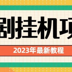 2023年最新短剧挂机项目解析 多变现渠道实操教程全分享-雨叶虚拟资源网