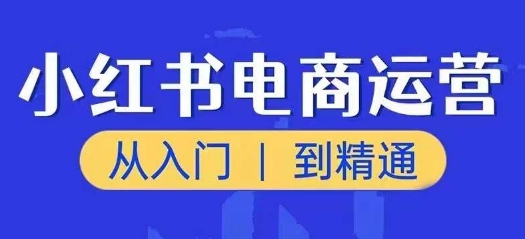 小红书电商运营从入门到精通 新手开店全流程实操教程