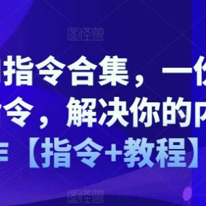 实用高质量AI指令合集 多场景内容创作提示词及使用教程-雨叶虚拟资源网