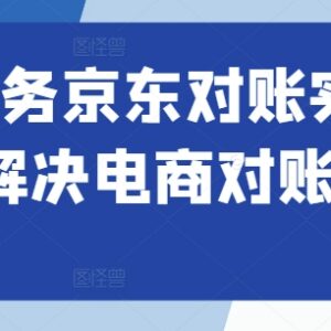 电商财务京东对账实操课程 解决电商对账常见疑难问题-雨叶虚拟资源网