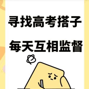 高考搭子搭配考试资料引流变现 短期可操作副业项目拆解-雨叶虚拟资源网