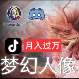 零基础AI梦幻人像摄影实操教程 副业变现月入过万全攻略-雨叶虚拟资源网