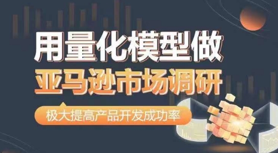 用量化模型做亚马逊市场调研实操教程 高效提升产品开发成功率