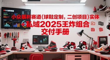 2025球鞋定制二创副业玩法 实体+私域组合运营交付手册