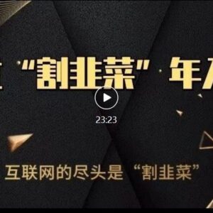 知识付费项目实操教程 新手入局知识付费月入5万方法详解-雨叶虚拟资源网