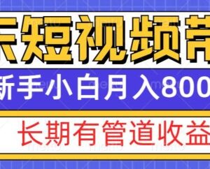 2024京东短视频带货新玩法拆解 低门槛新手可获长期管道收益-雨叶虚拟资源网