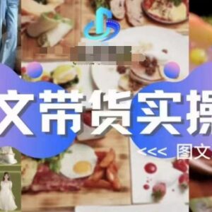 2023抖音图文带货实操教程 从账号搭建到运营全流程攻略-雨叶虚拟资源网