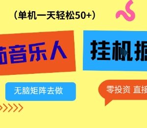 番茄音乐人零成本入驻赚激励金项目 简单操作单日稳定收益50+-雨叶虚拟资源网