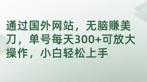 国外getpaidto兼职网站赚美刀实操方法 小白易上手可放大收益-雨叶虚拟资源网