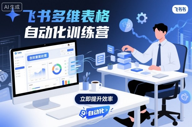 飞书多维表格自动化训练营 零基础学办公提效全流程技能