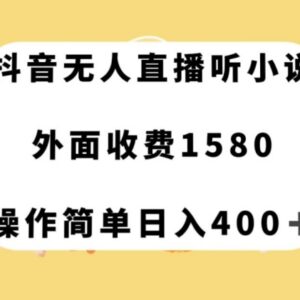 抖音无人直播听小说赚钱教程 番茄畅听拉新实操玩法分享-雨叶虚拟资源网