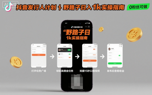 抖音游戏发行人计划全新玩法拆解 手机可操作低门槛易上手