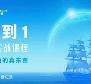 0基础亚马逊从0到1实操课程 全链路运营入门到变现指南-雨叶虚拟资源网