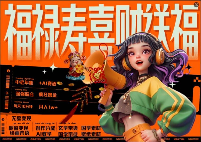 AI布局中老年内容赛道项目 每日10分钟运营可实现月入过万