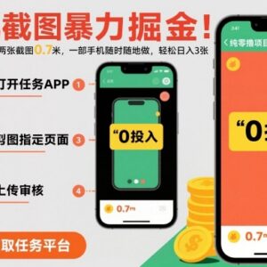 美团酒店截图赚佣金实操攻略 单部手机即可操作门槛低上手快-雨叶虚拟资源网