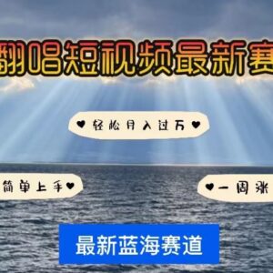 AI翻唱短视频蓝海赛道玩法 零门槛新手涨粉变现全指南-雨叶虚拟资源网