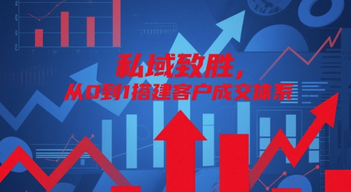 从0到1搭建私域客户成交体系 全链路运营实操攻略
