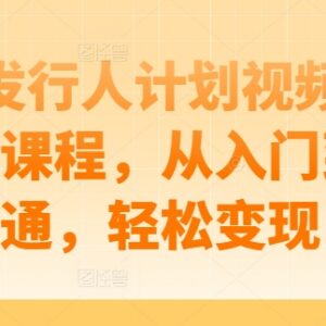 游戏发行人计划视频剪辑提升课程 零基础从入门到精通变现指南-雨叶虚拟资源网