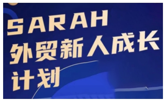 外贸新人成长系统教程 掌握开发谈判成单全流程实操技巧