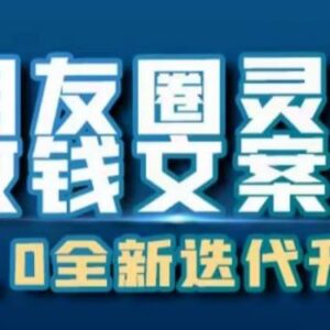 朋友圈灵魂收钱文案课 教你打造24小时可变现的高转化朋友圈-雨叶虚拟资源网