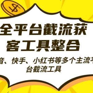 2024全平台全自动截流获客工具 精准引流实操技巧干货分享-雨叶虚拟资源网