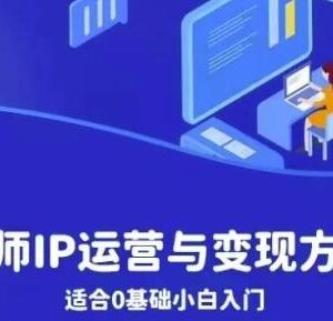 0基础可学画师IP运营与变现方法 自由插画师进阶系统课-雨叶虚拟资源网