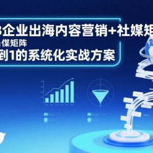 B2B企业出海内容营销与社媒矩阵 从0到1系统化实战方案-雨叶虚拟资源网